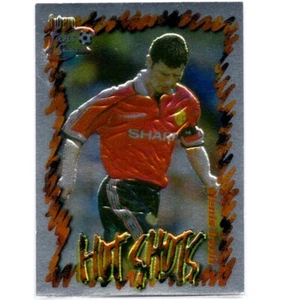DENIS IRWIN 1999 Futera Embossed Soccer Card MANCHESTER UNITED #48 PSA - Picture 1 of 2