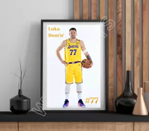 Stampa artistica 11x17 LAKERS Luka Dončić - Foto 1 di 2