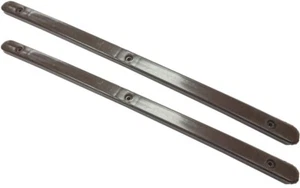 100 Pairs Of Drawer Slides Flat Plastic Runners 310mm X 16mm X 6mm Brown | Onest - Picture 1 of 1