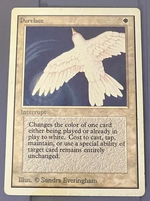 Magic the Gathering MTG Unlimited Purelace LP+  (Beta Bob) - Image 1 of 2