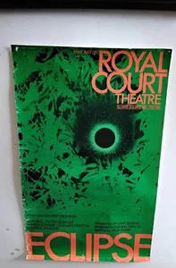 VINTAGE & ORIGINAL ROYAL COURT THEATRE POSTER 1978. 20" x 12.5" IDEAL TO FRAME - Picture 1 of 3