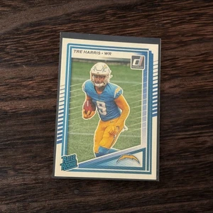 2025 Donruss Football Tre Harris (RC) No. 329 Rated Rookie - Picture 1 of 2