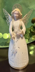 Hallmark Andenken Weihnachtsschmuck 2011 Starlight Engel Lichteffekt mit Box - Bild 1 von 7