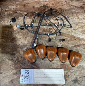 2003-2007 Ford F350 Roof Cab Lights Amber Marker Lights with Wiring Harness - Picture 1 of 6