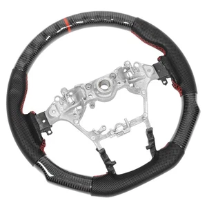 Customized Carbon Fiber Steering Wheel For Fortuner 2015-2023 SXZY - Picture 1 of 23