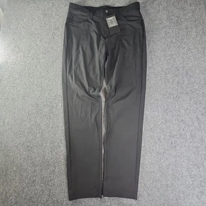 Pantalone Fabletics The Don 5 tasche uomo 32x32 nero slim fit elasticizzato golf nuovo con etichetta - Foto 1 di 8
