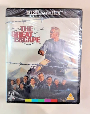 4K UHD BLU-RAY    THE GREAT ESCAPE    ARROW FILMS  NEW SEALED UK STOCK - Image 1 of 2