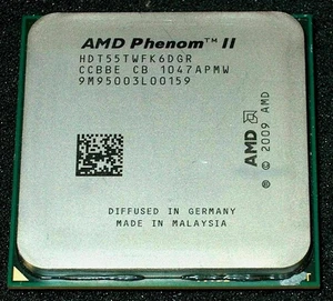 AMD Phenom II X6-1055T HDT55TWFK6DGR 2.8 GHz 667 MHz Socket AM3 CPU Processor - Picture 1 of 4