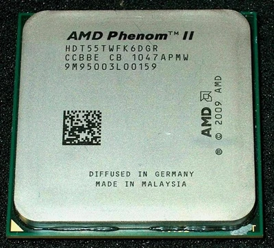 AMD Phenom II X6-1055T HDT55TWFK6DGR 2.8 GHz 667 MHz Socket AM3 CPU Processor - Image 1 of 4