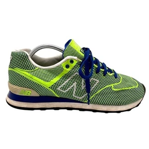 New Balance 574 Shoes Men's 10 Green Blue Athletic Running Sneakers ML574GB - Picture 1 of 8