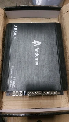 8800w 12V 4-Kanal Auto Verstärker Class A/B Andeman Endstufe PKW KFZ - Bild 1 von 4