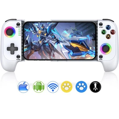 BEBONCOOL Wireless Mobile Phone Game controller Handheld Gaming Gamepad for iPhone/Android