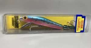 Señuelo de pesca vintage Storm Pre Rapala arco iris articulado Thunderstick Walleye Bass - Imagen 1 de 7