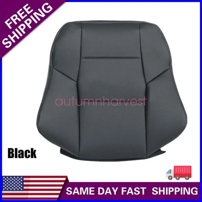 Cubierta de asiento de cuero negra para Mercedes Benz C230 2005 a 2007 techo de pasajero PERF Foto 1 de 4