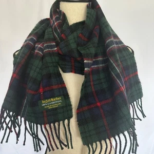Ingles Buchan schottischer Tartan Schal 100 % Lammwolle Wolle hergestellt in Schottland 57 x 12 Zoll - Bild 1 von 4