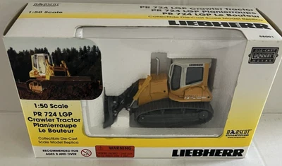 Norscot Liebherr Bulldozer PR724 LGP 1/50 Mint Boxed Rare Model NEW MIB 58001 - Image 1 of 4