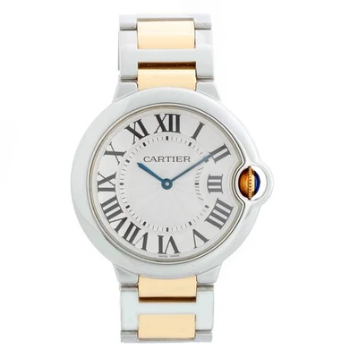 Cartier Ballon Bleu W69008Z3 3005 36mm Midsize Steel & Yellow Gold Watch - Image 1 of 4
