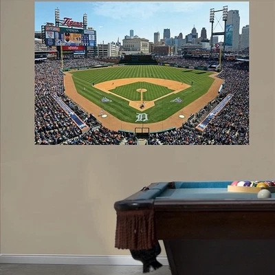 Detroit Tigers - 6’ x 4’ Comerica Park Wall Mural by Fathead - Image 1 of 4