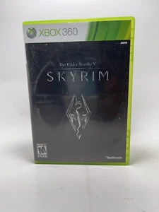 The Elder Scrolls V: Skyrim (Xbox 360, 2011) Complete W/ Map - Picture 1 of 3