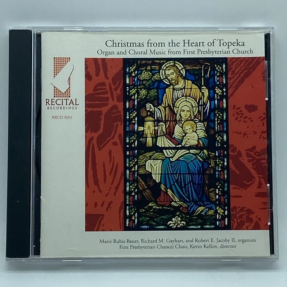 First Presbyterian Church "Christmas From the Heart of Topeka" CD OOP Holiday Foto 1 de 4