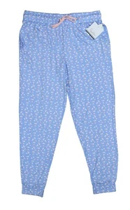 Pantalones de pijama para mujer Roudelain estampados Allie Dot Joggers ropa para dormir L nuevos con etiquetas - Imagen 1 de 2
