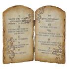 Ten Commandments Plaque 15 inches W Perfect for Home or Garden Decor