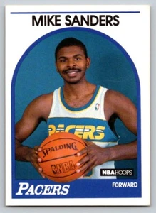 1989-90 NBA Hoops - Mike Sanders #340 - Picture 1 of 2