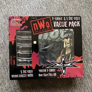 Vintage Hollywood Hogan RARE WCW NWO T-Shirt & 5 Nitro Cars Value pack 1999 - Picture 1 of 8