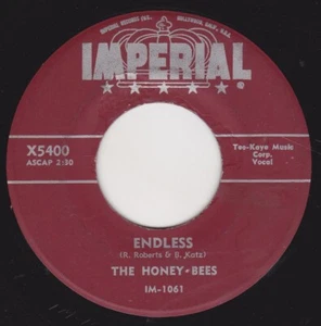 THE HONEY BEES "ENDLESS" / 'LET'S SEE WHAT'S HAPPENING'' IMPERIAL RECORDS- VG - Picture 1 of 2