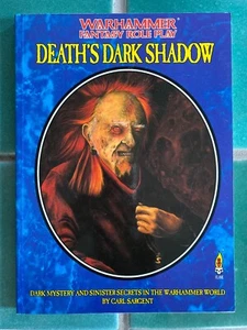 Warhammer Fantasy Roleplay DEATH'S DARK SHADOW by Carl Sargent Games Workshop - Foto 1 di 2