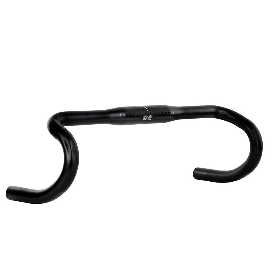 Tifosi Uno Handlebars Clamp Diameter- 31.8mm Drop-125mm Reach-74mm Width 44cm - Изображение 1 из 1