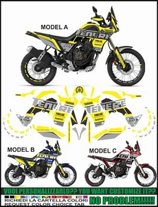 AUFKLEBER Ténéré 700 T7 FACTORY RACING KOMPATIBLES KIT - Bild 1 von 1