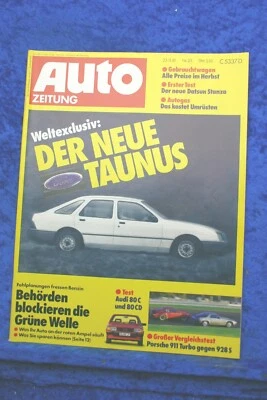 Auto Rivista 25/81 Porsche 928S 911 TURBO Audi 80 CD Datsun Stanza Yamaha XJ 650 - Immagine 1 di 2
