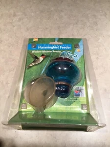 Alimentador para colibríes Bird Brain Glass 100 % vidrio ecológico reciclado - azul - Imagen 1 de 6