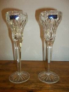 MARQUIS WATERFORD CANDLE STICKS - Picture 1 of 2