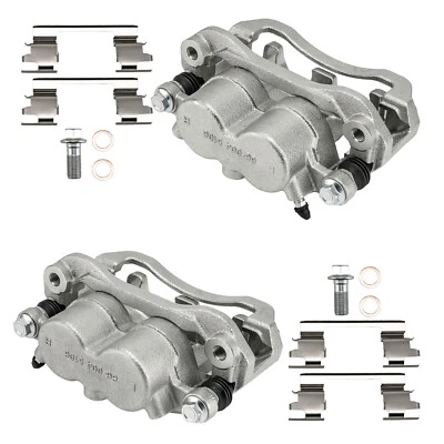 Pinzas de freno traseras con soportes para Chevy GMC Express Savana 2500 3500 2003-2020 Foto 1 de 4