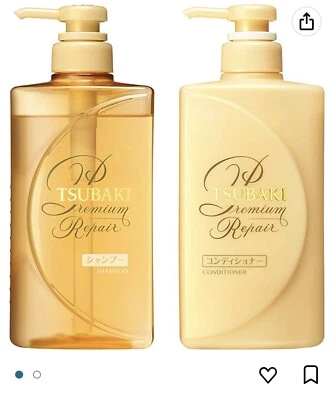 Shiseido TSUBAKI Premium Hair Repair Floral Fruity Shampoo and Conditioner Set - Image 1 of 2