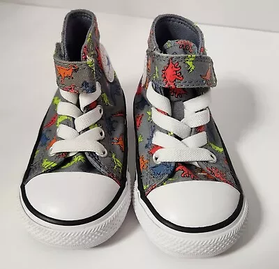 Converse Dinoverse Infant Dinosaur Shoes - Size 5 - Image 1 of 4
