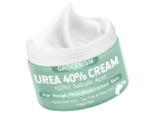 Urea Cream 40 Percent For Feet Plus 2% Salicylic Acid 5.29 oz || Foot Cream and - Picture 1 of 8