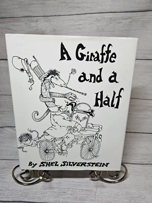 A Giraffe and a Half by Shel Silverstein - 1993 First Scholastic Printing - HCDJ - Image 1 of 4