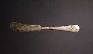 Vintage Albert Pick & Co. Silver Plated Butter Knife Hotel Flatware - Picture 1 of 5