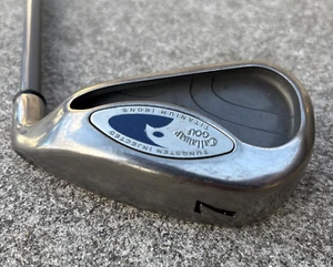 Callaway Single 7 Titanium Iron Hawkeye Senior Graphite Light Flex Mens RH - Picture 1 of 11