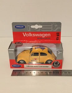 WELLY VOLKSWAGEN BEETLE “I LOVE AUSTRALIA” - Picture 1 of 4