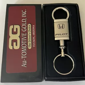 Llavero valet cromo aluminio HONDA PILOT con licencia - Imagen 1 de 1