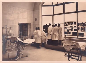 Postal Munich Nymphenburg Hospital de la Tercera Orden quirófano RPPC - Imagen 1 de 2