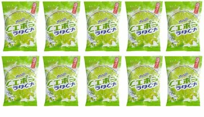 10 x Heartbeat SOUR Lemon Lime Salt Candy High Vitamin C Powder Filling 40g - Image 1 of 4