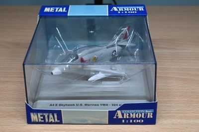 Colección Armadura 1:100 Modelo A4 E Skyhawk Marines de Estados Unidos VMA arte 5228 Foto 1 de 4