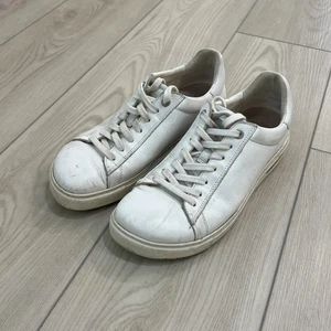 Birkenstock Bend Low Damenschuhe Weiß Leder Schnürschuhe Niedrig Turnschuhe Größe 8 " - Bild 1 von 7