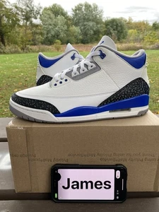 Nike Air Jordan Retro 3 Racer Blue CT8532145 Size 11 Men - Picture 1 of 7