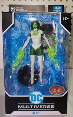 McFarlane DC Multiverse Stargirl RED PLATINUM CHASE Jade GREEN LANTERN CORPS  - Image 1 of 4